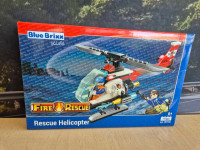 BlueBrixx mestni gasilski helikopter