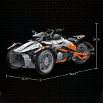 Kocke High-tech Tricikel super sport  iz 1228 kock
