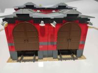 Lego 10027 train engine shed