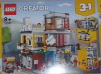 Kompleten set LEGO 31097 Creator 3 v 1 Townhouse Pet Shop & Café