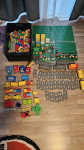 Lego Duplo (vlak, živali, kocke, zelene plošče, vozila, človečki.....