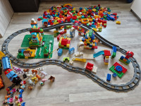 Lego Duplo (železnice, lokomotive, vagoni, vozila, letala, plošče itd)