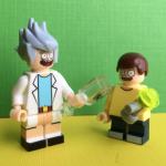 Lego figurici Rick & Morty