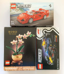 Lego formula Red bull in Ferrari in orhideja zaprti seti
