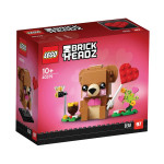 LEGO kocke 40379: Brickheadz Valentine Bear (ZAPAKIRAN)