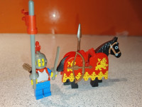 Lego kocke-Figura-Vitez-Konjiček