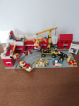 Lego kocke namišljen set gradbišče