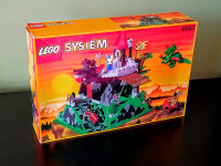 Lego kocke, set 6082 - Fire Breathing Fortress, vitezi, letnik 1993