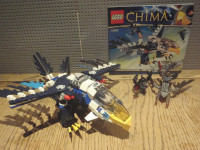 Lego kocke - LEGENDS OF CHIMA 70003-1 Eris' Eagle Interceptor