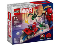 LEGO Marvel 76275 Preganjanje motornega kolesa: Spider-Man proti Docu