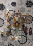 Lego Ninjago golden mech set 71702