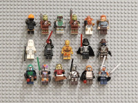 LEGO STAR WARS (17 x Minifugure za LEGO kocke)