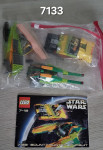 Lego Star Wars vintage zbirateljski 7133 Bounty Hunter Pursuit SW