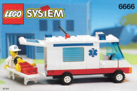 Lego System 6666 Ambulance