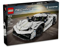 LEGO Technic 42184 Koenigsegg Jesko Absolut, bel hiperavtomobil