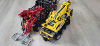 Lego technic 8421 Mobile Crane in 8285 Tow Truck nepopolna
