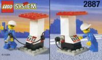 LEGO Town 2887 Petrol Station Attendant and Pump 1997