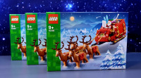 P: nov, tovarniško zaprt set LEGO 40499 Santa's Sleigh