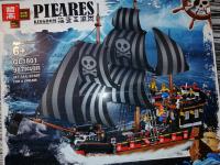 Piratska ladja iz 987 kock