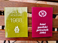 Gasilstvo GASILSKI KOLEDAR 1988 in LETNI GASILSKI PRIROČNIK 1994 3€