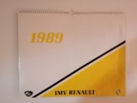 IMV RENAULT NOVO MESTO YU 1989 koledar