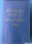 KASSELER ABREISS-KALENDAR 1965