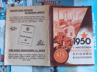 KOLEDARČEK - SOCIALIZEM, VARČEVANJE, 1949/1950