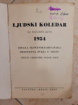 Ljudski koledar 1954 tiskan v Trstu