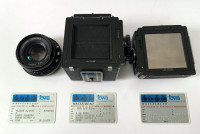 Fotoaparat Hasselblad 500 CM + objektiv Zeiss Planar 80mm F2.8