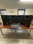 Alto powermixer + 4x Yamaha pasivni zvočniki