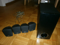LG zvočniki .4+woofer