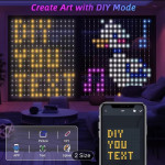 Božične DIY LED lučke (LED WALL) Pixel art Govee