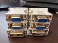 6 x VGA na DVI adapter