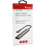 Equip 4xUSB-C hub razdelilec