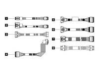 Lenovo ThinkSystem SR650 V3 x4 M.2/7mm CFF RAID Cable Kit - 4X97A90536