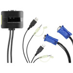 LEVEL One KVM-0223 2-Port USB KVM Switch