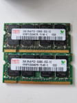 Spomin za prenosnik 512MB, 1GB, 2GB