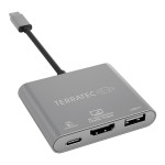 TERRATEC Connect C3 USB-C priklopna postaja z HDMI, USB-A in USB-C PD