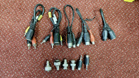 Audio konektorji - adapter - kabel - RCA DIN PIN jack UHF BNC