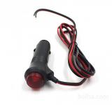 Avto vtikač za DC porabnike 1.5m 12-24V z stikalom ON/OFF