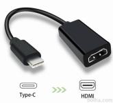 Adapter USB C (moški) na HDMI (ženski) 1080P konektor