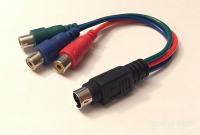 ATI 7-pin HDTV Output Cable (S-Video - RCA)