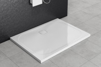 Kolpa san Tuš kad Pandora 120 cm x 90 cm pravokotna siva