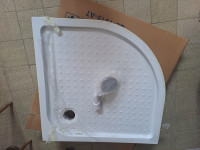 Polkrožna tuš kad 90