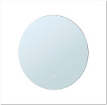 Aquaart LED Ogledalo Vita Ø 70 cm ovalno