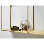 Ex.T FELT BRASS medenina polica za kopalnico