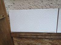 Keramične plošče 20/40 cm, bele, nove