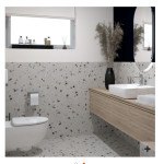 Ploščice SOLE WHITE RECT MAT 75x75