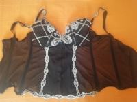 Črno bel korzet znamka Liberti