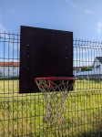 Košarkarski koš s tablo za obesit na ograjo,...